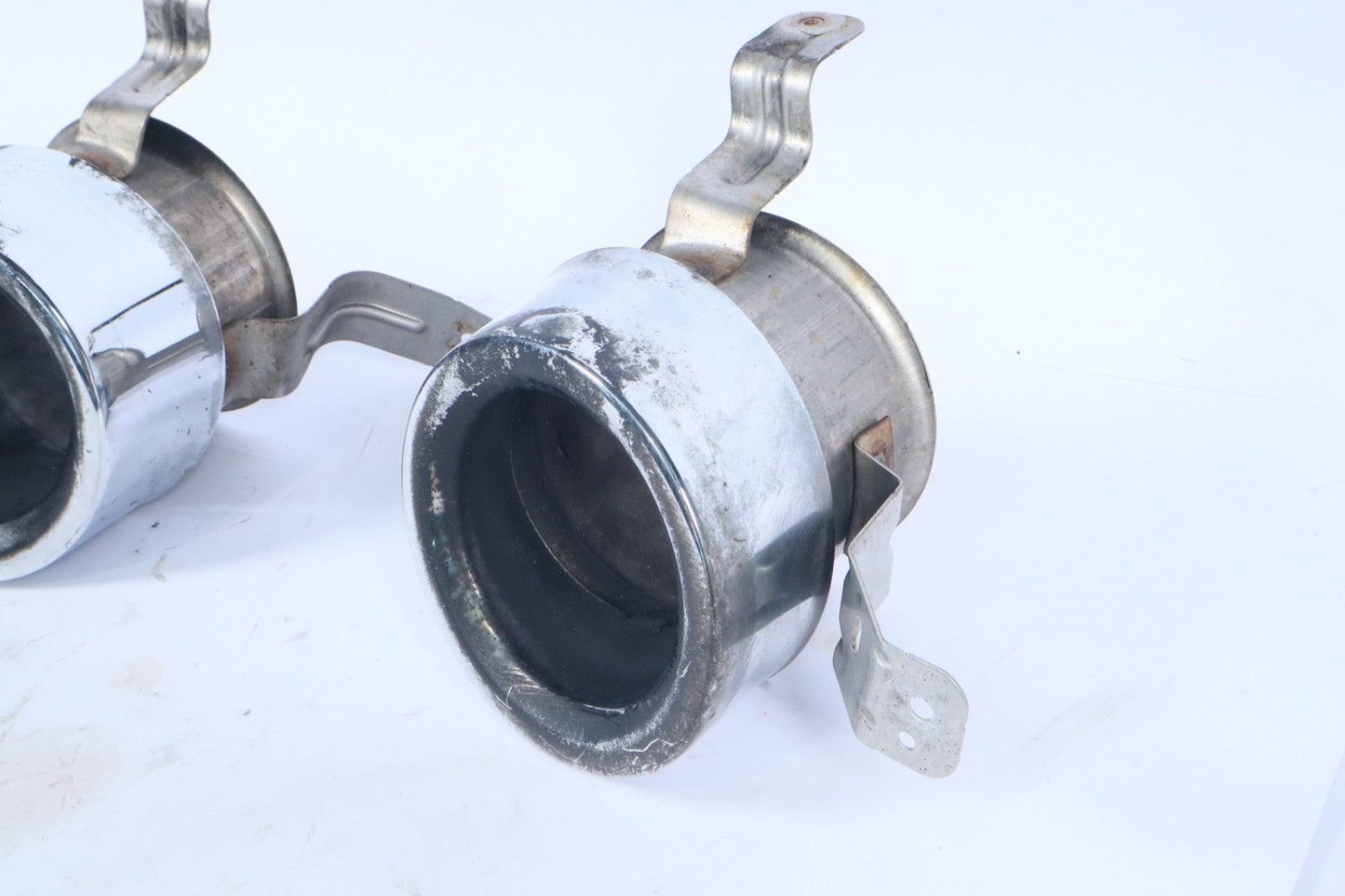 2017-2019 ALFA ROMEO STELVIO 2.0L EXHAUST MUFFLER PIPE TIPS SET OEM