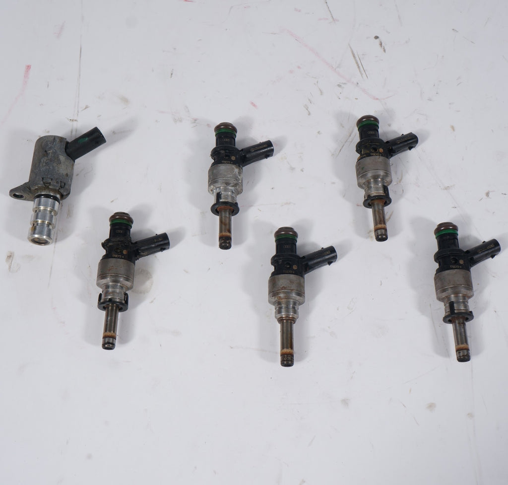 2011-2015 AUDI A6 A7 A8 Q5 Q7 S4 S5 (C7 D4 4L B8 8R 8T) 3.0L FUEL INJECTOR SET 5