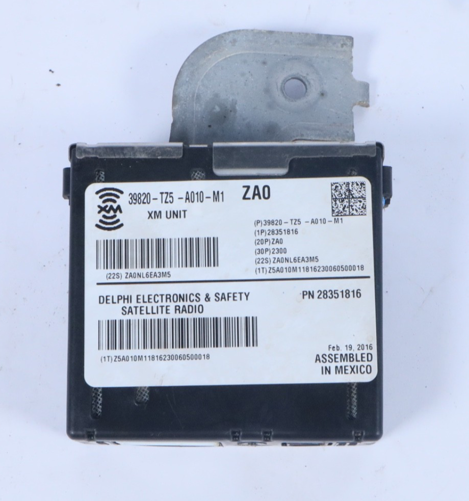 2014 - 2017 Honda Odyssey Satellite Radio Receiver Module 39820-TZ5-A010-M1