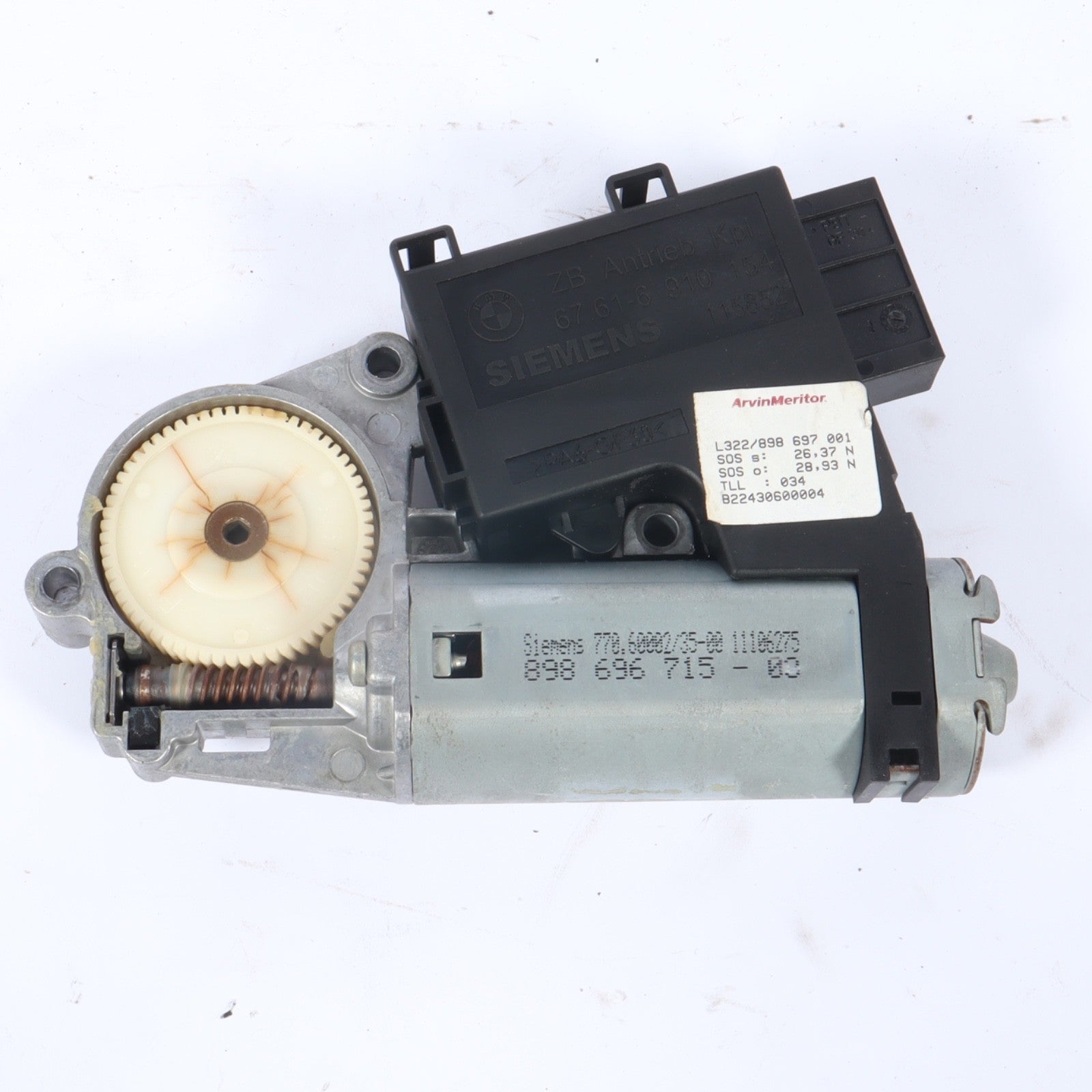 2002-2006 Land Rover Range Rover Sunroof Motor 898696715 OEM