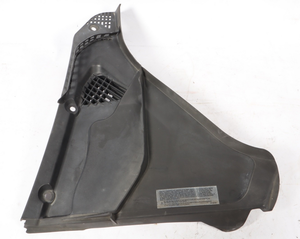 2012–2017 BMW 650i Cowl Grille Panel Right Extension Cover Trim OEM 51716987605