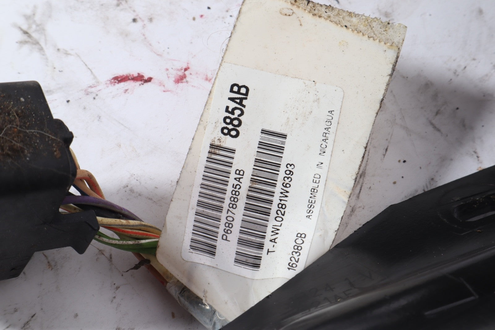 10-12 DODGE GRAND CARAVAN TOWN COUNTRY SLIDING DOOR WIRE TRACK HARNESS OEM