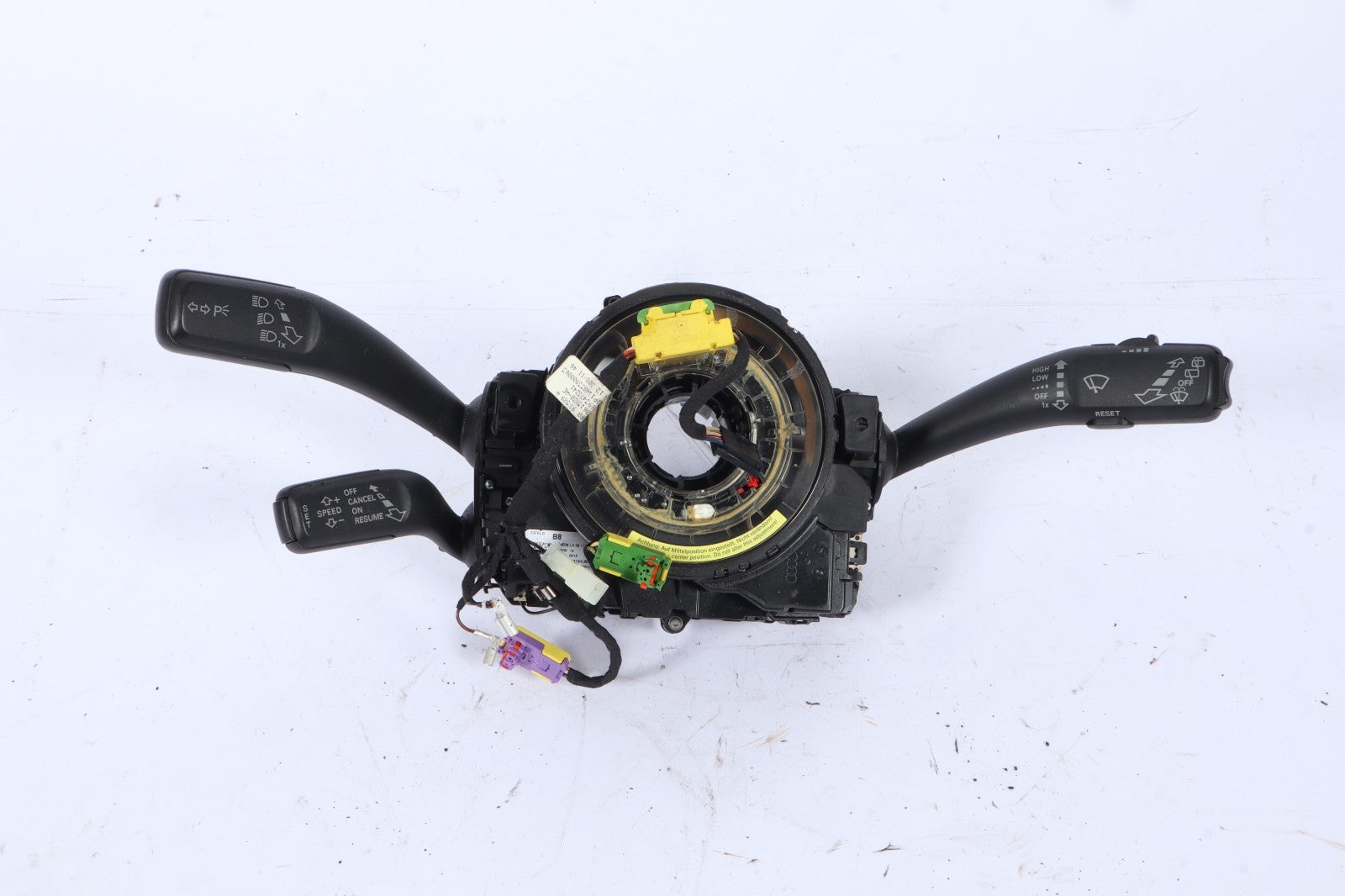 2009-2012 AUDI Q5 TURN SIGNAL WIPER COLUMN SWITCH CLOCK SPRING 8K0953568F OEM
