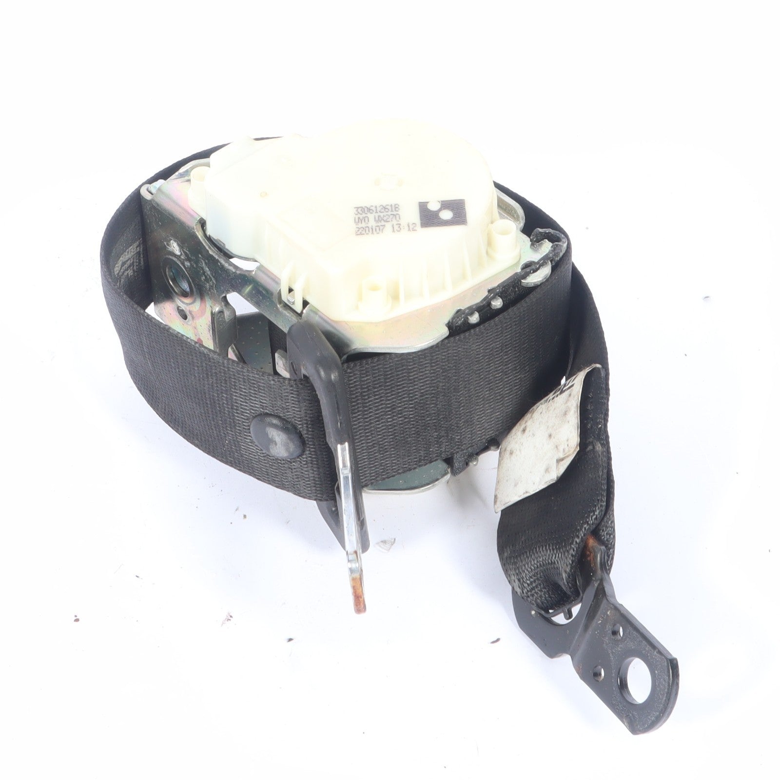 2004-2010 BMW X3 REAR LEFT SEAT BELT RETRACTOR OEM 33061261B
