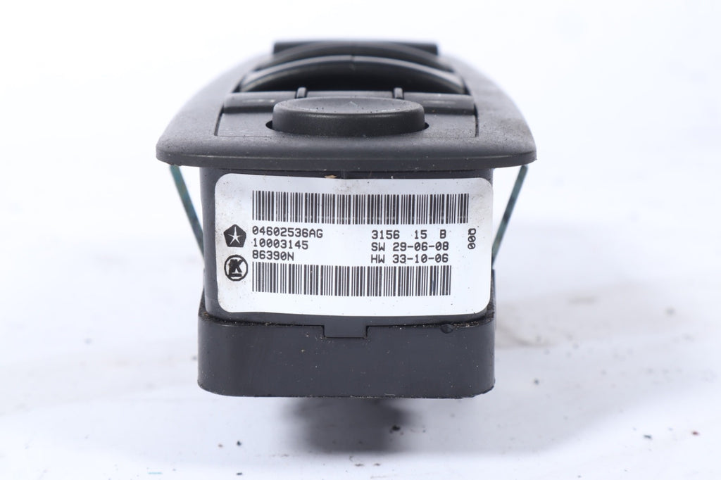 2011-2020 CHRYSLER DODGE JEEP MASTER WINDOW SWITCH OEM  04602536AG