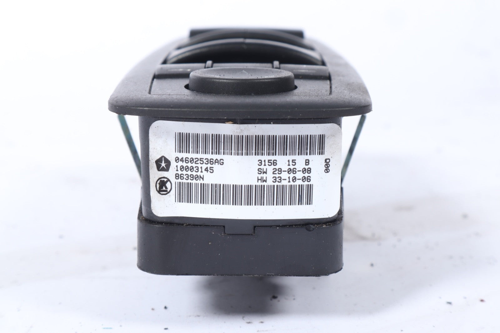 2011-2020 CHRYSLER DODGE JEEP MASTER WINDOW SWITCH OEM  04602536AG
