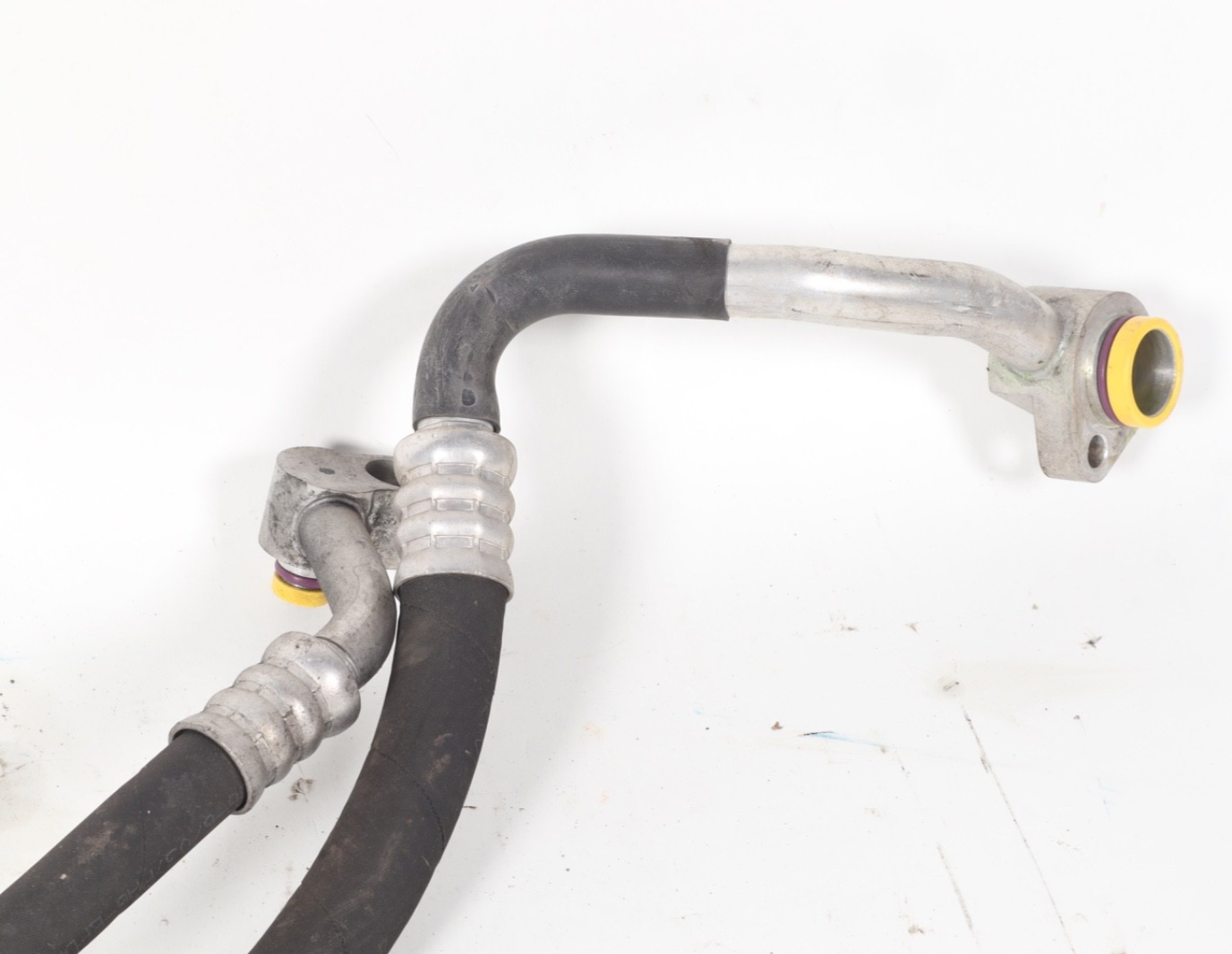 2007-2010 AUDI Q7 AC AIR CONDITIONING PIPE LINE HOSE SET OEM 7L0820721E