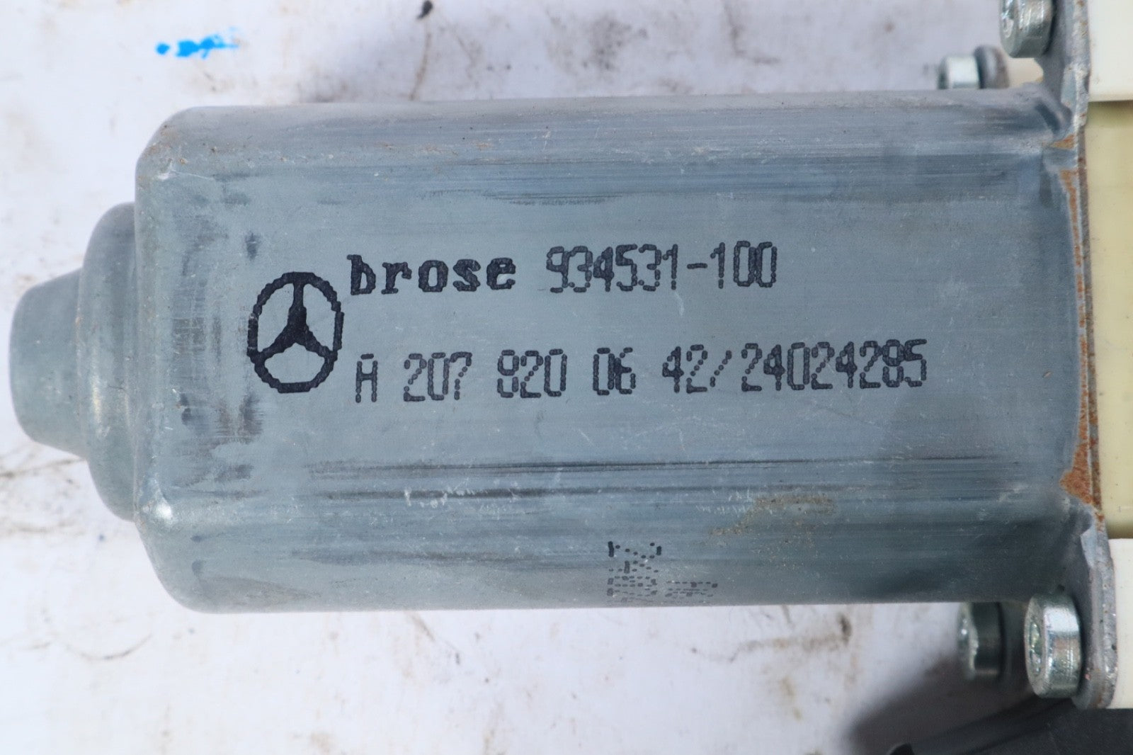 10-20 Mercedes W207 E350 CLS63 AMG SL550 Window Regulator Motor 2078200542 OEM