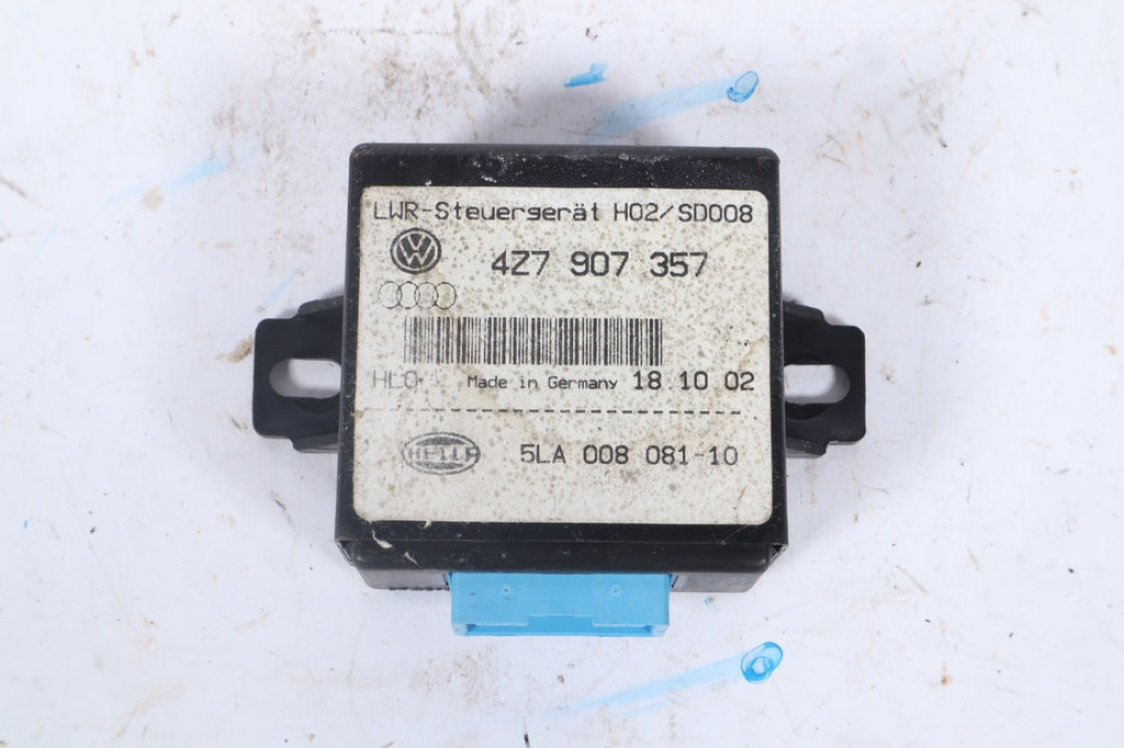2002-2005 AUDI A4 S4 A6 HEADLIGHT RANGE CONTROL MODULE OEM 4Z7907357
