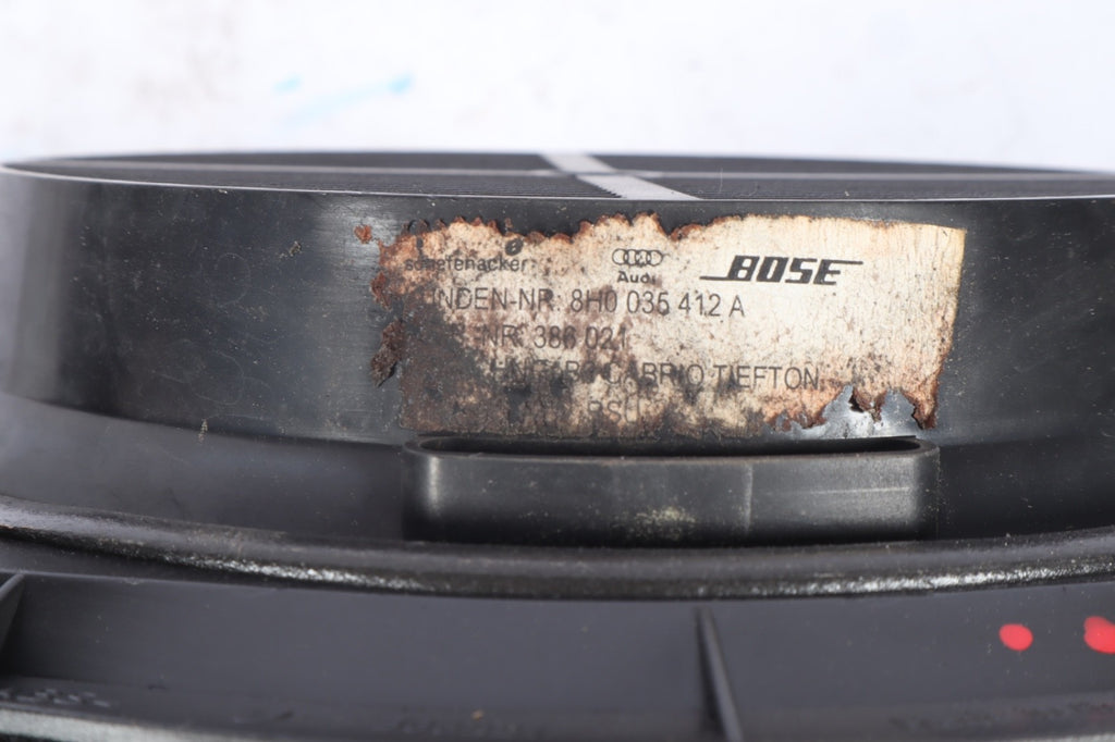 2002-2009 AUDI A4 CONVERTIBLE BOSE SPEAKER FRONT RIGHT 8H0035412A OEM