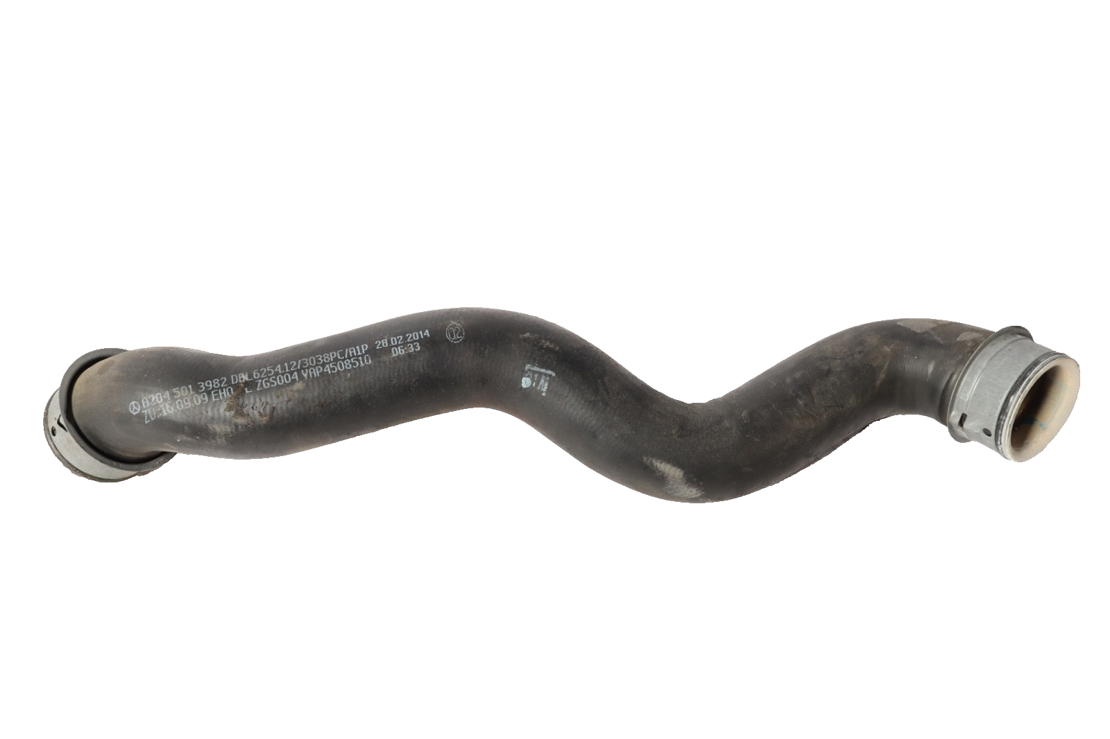2014 Mercedes W207 E350 Coupe Radiator Cooling Hose Pipe Left 2045013982 OEM