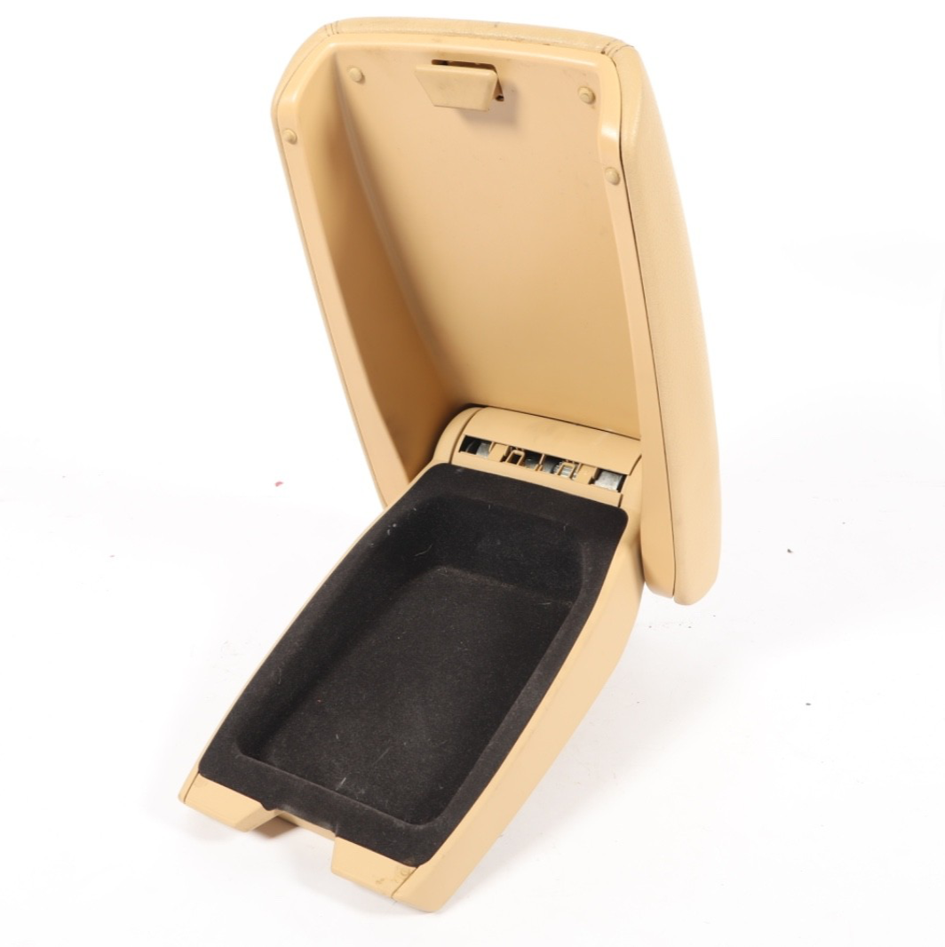 2012-2018 Audi A7 Quattro Center Console Leather Armrest Storage Lid OEM