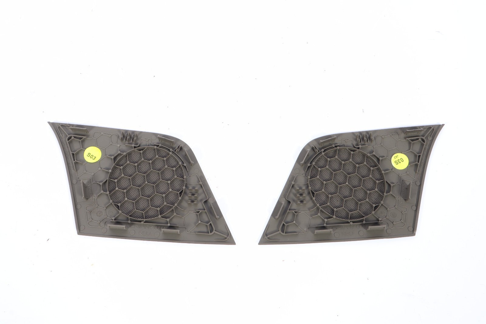 2009-2017 AUDI Q5 FRONT LEFT RIGHT DASH SPEAKER COVER GRILLE OEM