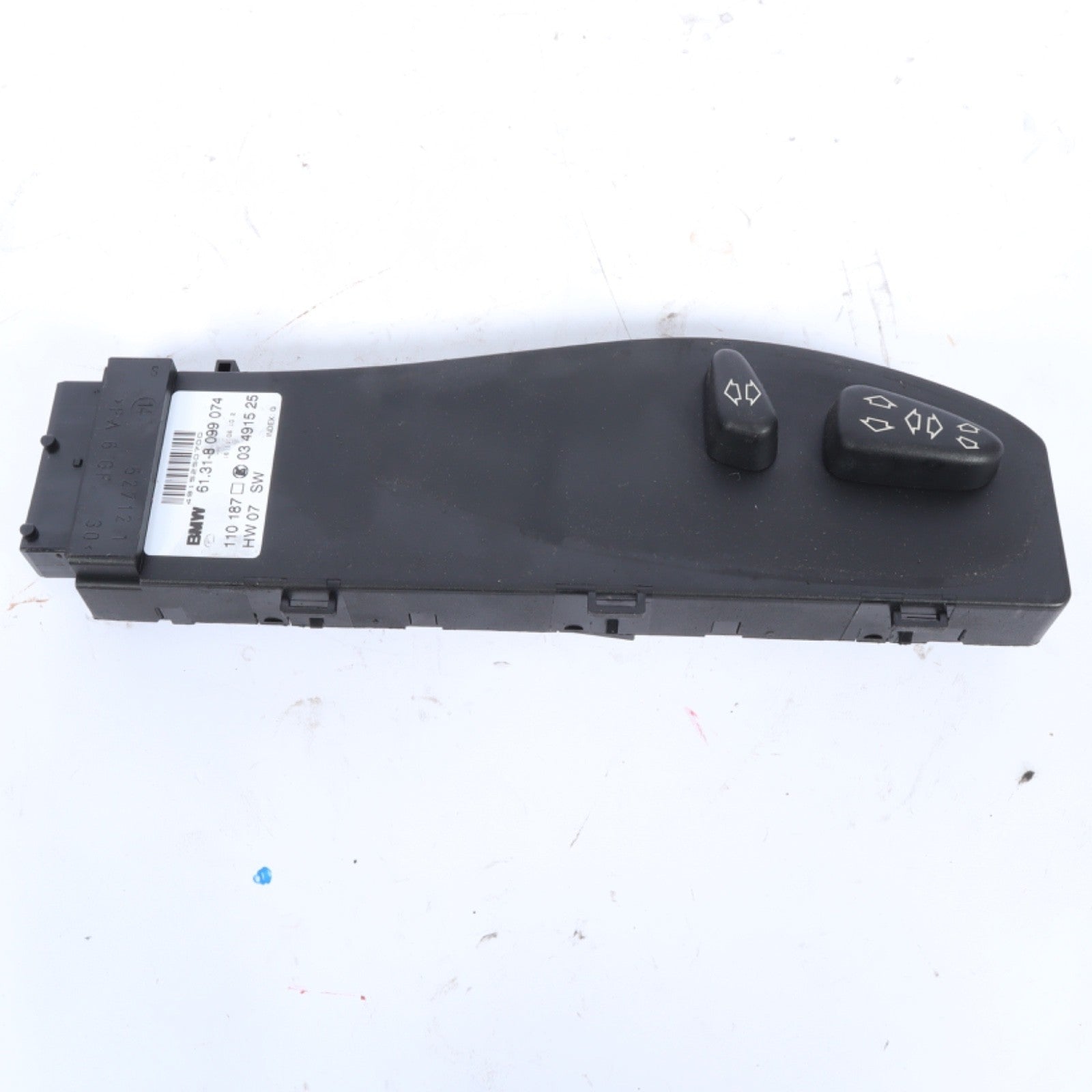 2007-2010 BMW X3 FRONT RIGHT POWER SEAT CONTROL SWITCH 61.31-8 099 074 OEM