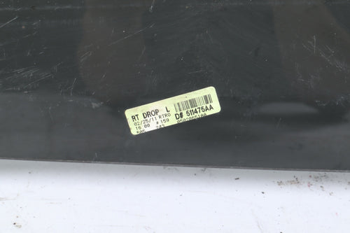 08-16 Caravan Chrysler Town Country Rear Left Power Sliding Door Glass LH OEM
