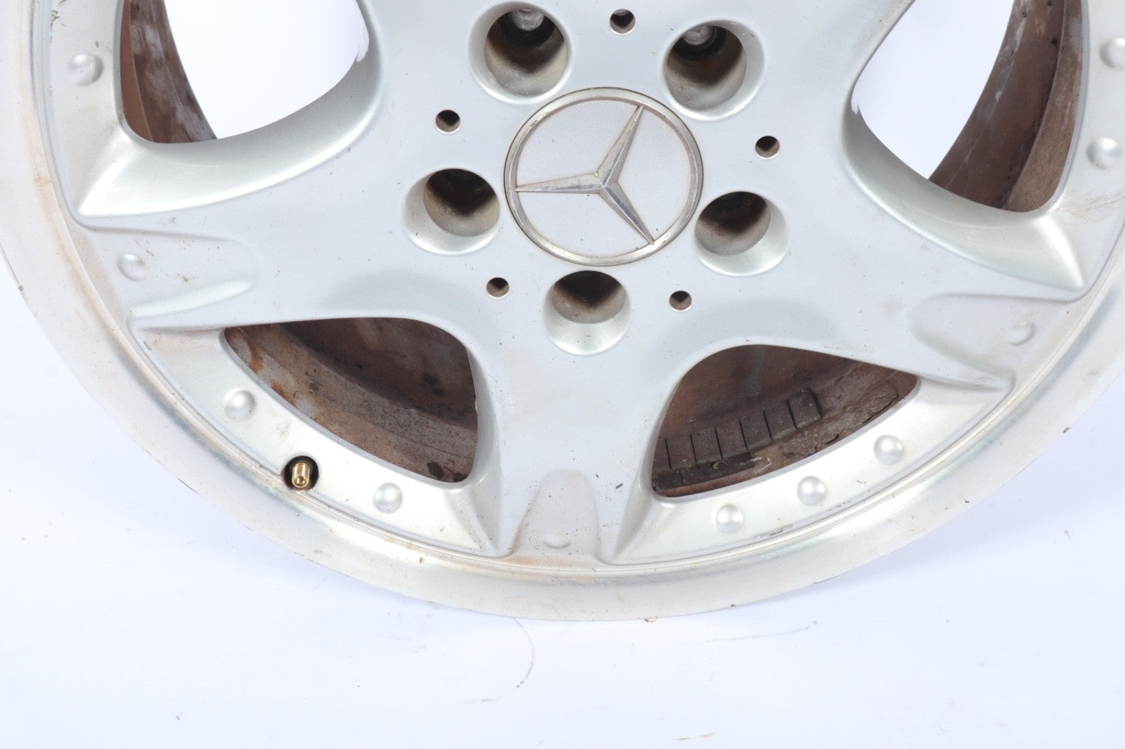 1999-2002 Mercedes CLK430 Wheel Rim 7.5Jx17H2 B66470513 OEM