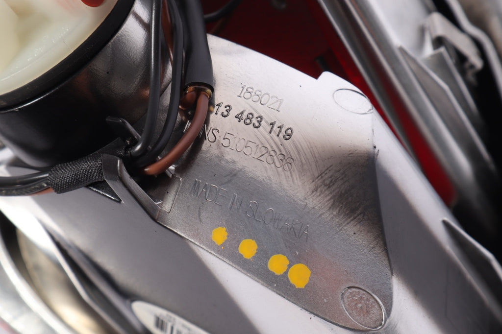 2016–2019 BUICK CASCADA LEFT DRIVER INNER TRUNK TAILLIGHT OEM  13483119
