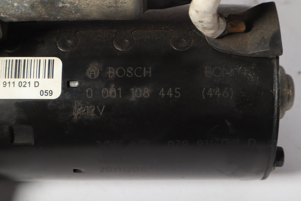 12-15 Audi A7 A6 A8 Quattro Bosch Engine Starter Motor 079911021D OEM