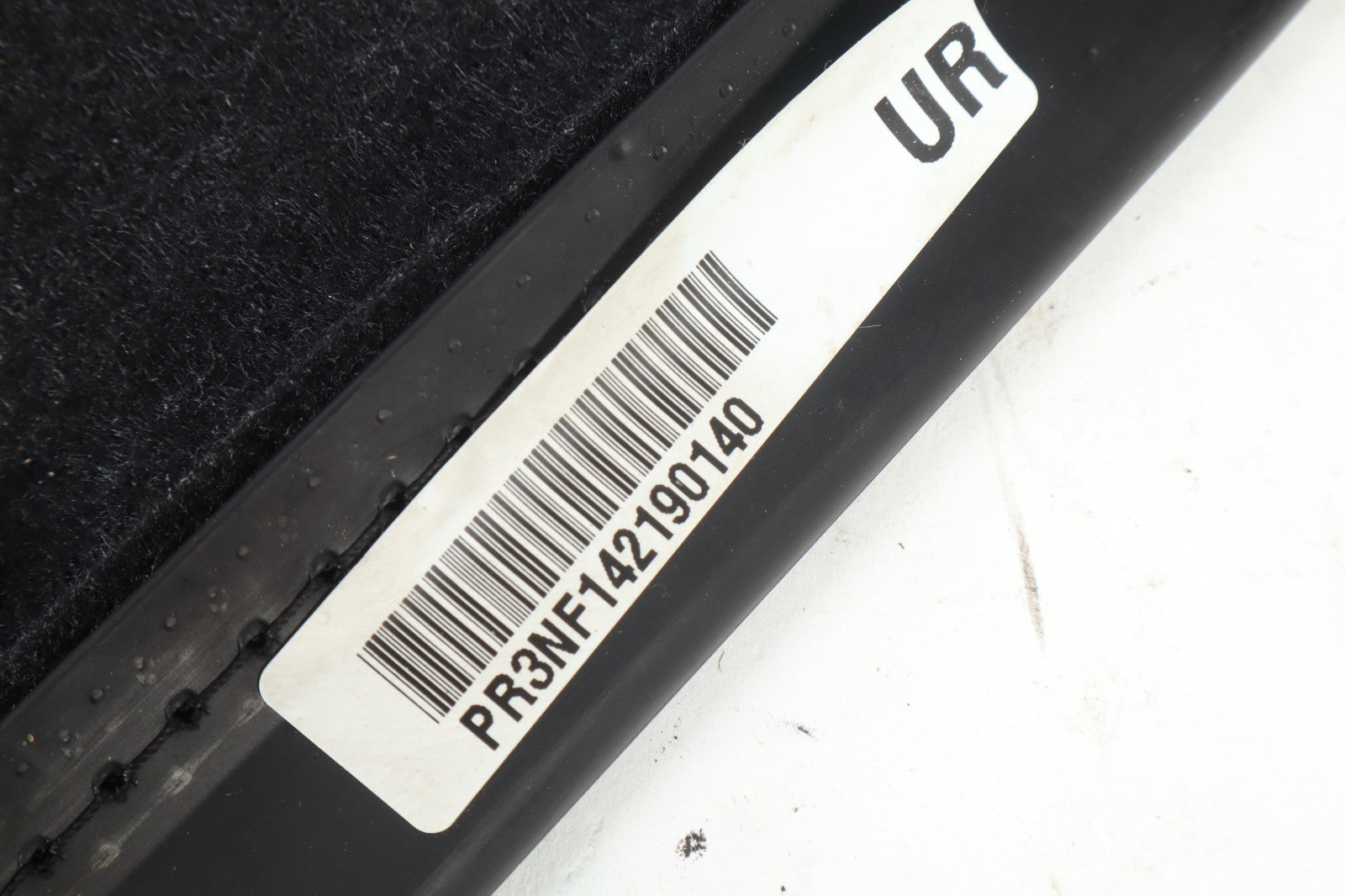 13-17 NISSAN LEAF FRONT RIGHT PASSENGER SIDE UPPER SEAT CUSHION BLACK FABRIC OEM
