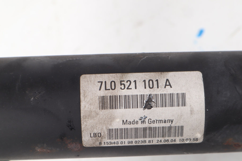 03-10 Porsche Cayenne Front Driveshaft Prop Shaft 7L0 521 101 OEM