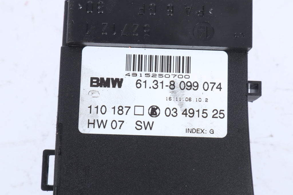 2007-2010 BMW X3 FRONT RIGHT POWER SEAT CONTROL SWITCH 61.31-8 099 074 OEM