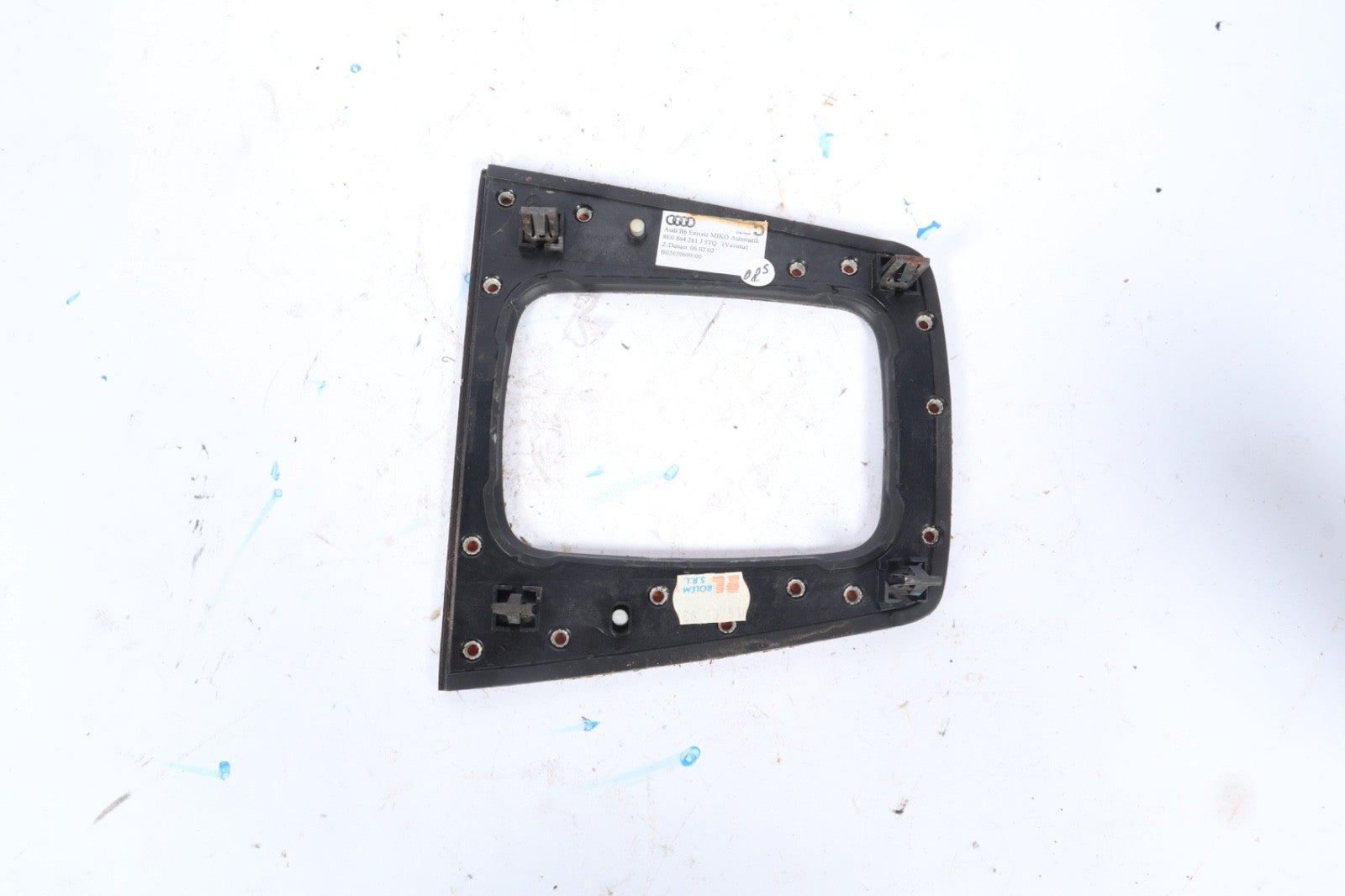 2003-2009 Audi A4 S4 Center  Console Wood Grain Trim OEM 8E0864261