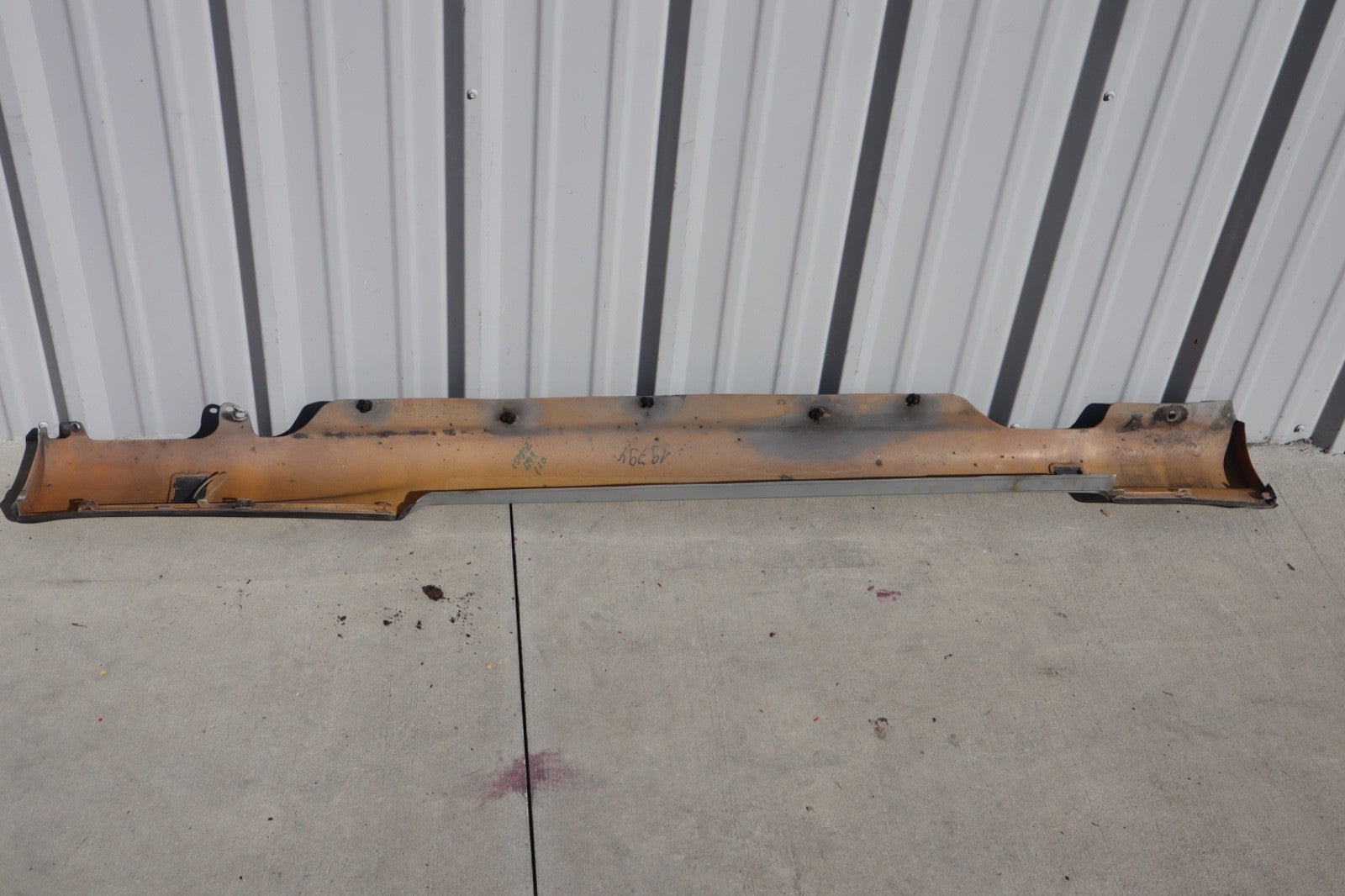 1999-2002 MERCEDES W208 CLK430 AMG ROCKER PANEL SKIRT FRONT RIGHT OEM
