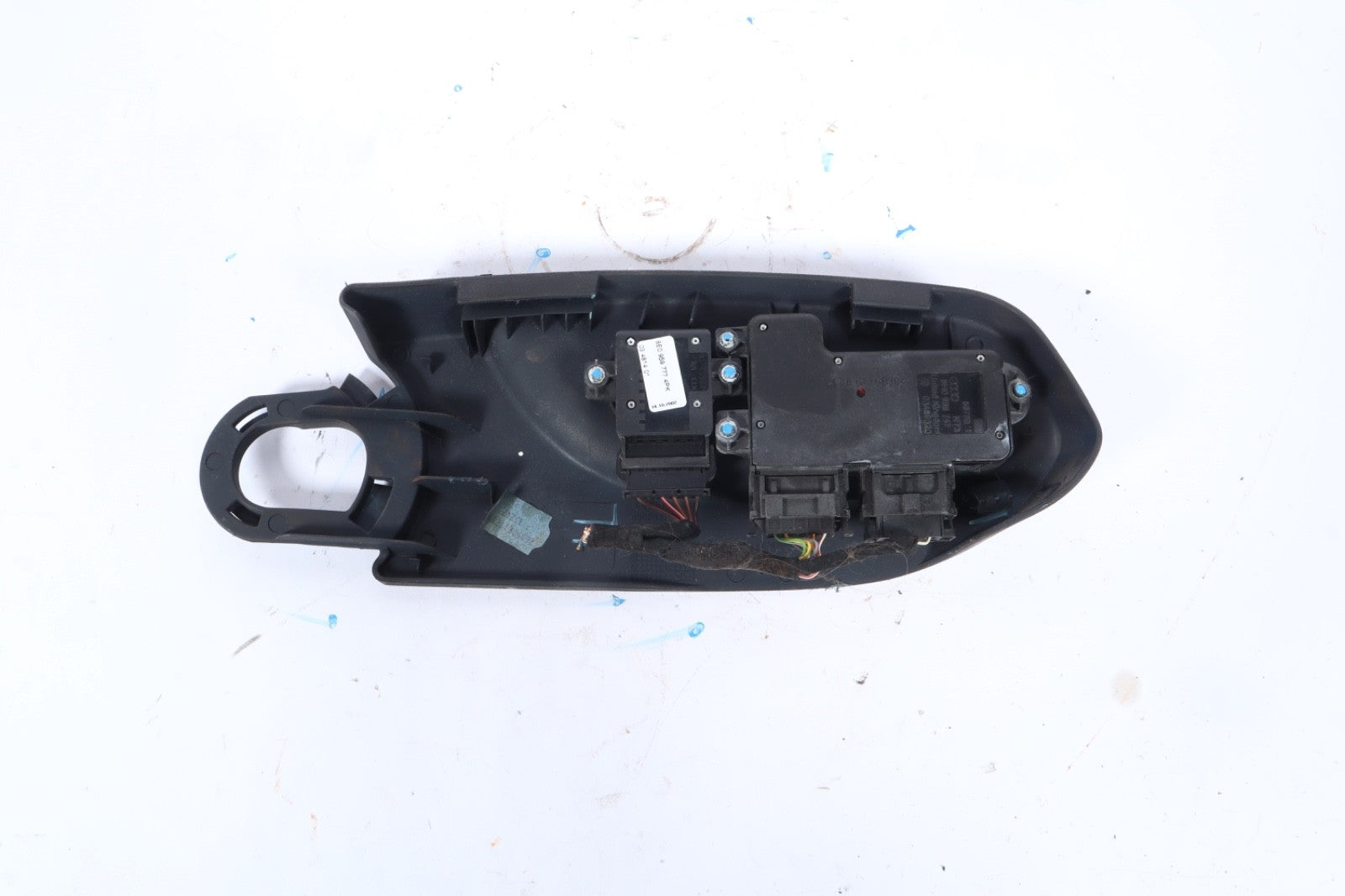 2002-2008 AUDI A4 CABRIOLET LEFT SEAT TRIM CONTROLS BLACK 8E09597774PK OEM