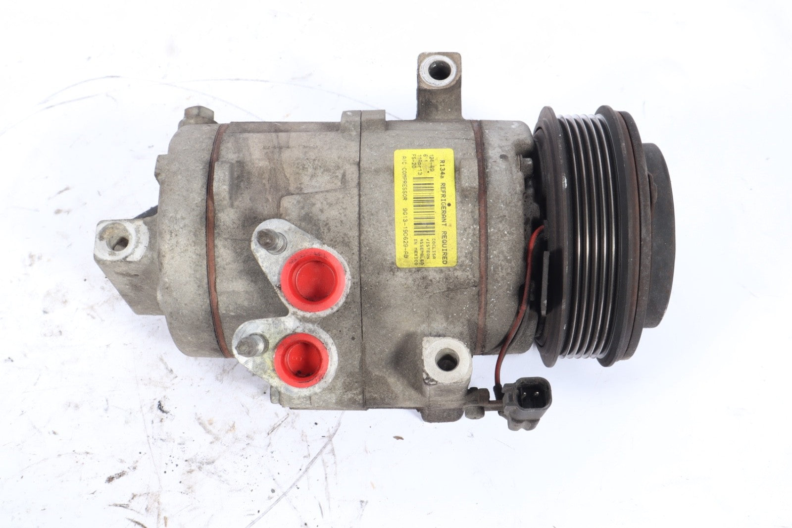 2010-2012 FORD TAURUS AWD 3.5L AIR CONDITIONING AC A/C COMPRESSOR W/ PULLEY OEM