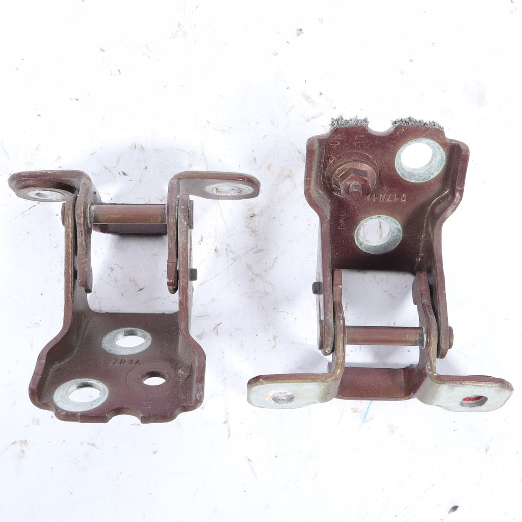 2010-2012 Ford Taurus Front Left Side Upper Lower Door Hinge Pair Set OEM