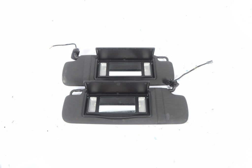 2016-2019 BUICK CASCADA LEFT  RIGHT SUN VISOR BLACK SET PAIR ASSEMBLY OEM