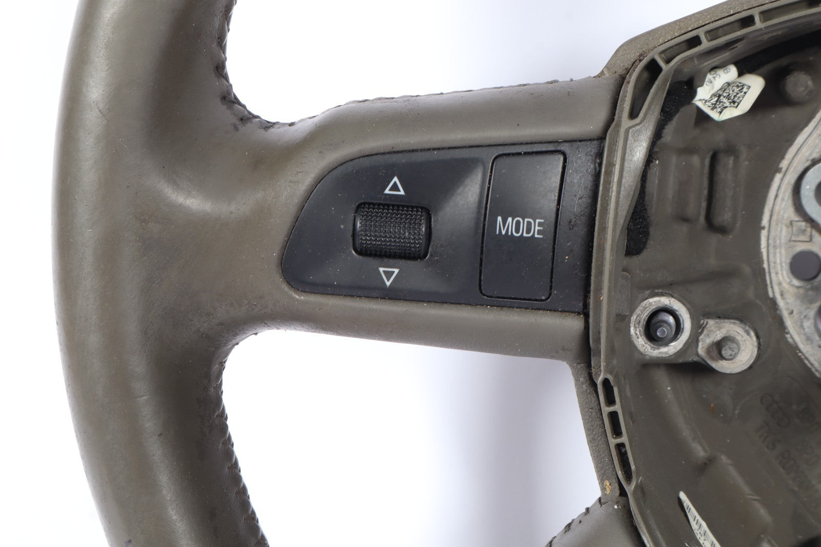 2009-2012 AUDI Q5 LEATHER 4 SPOKE STEERING WHEEL OEM 8R0419091BWUP