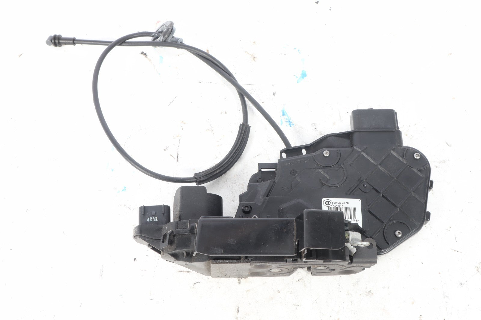 2006-2013 VOLVO C70 FRONT RIGHT PASSENGER DOOR LOCK LATCH ACTUATOR OEM 31253678
