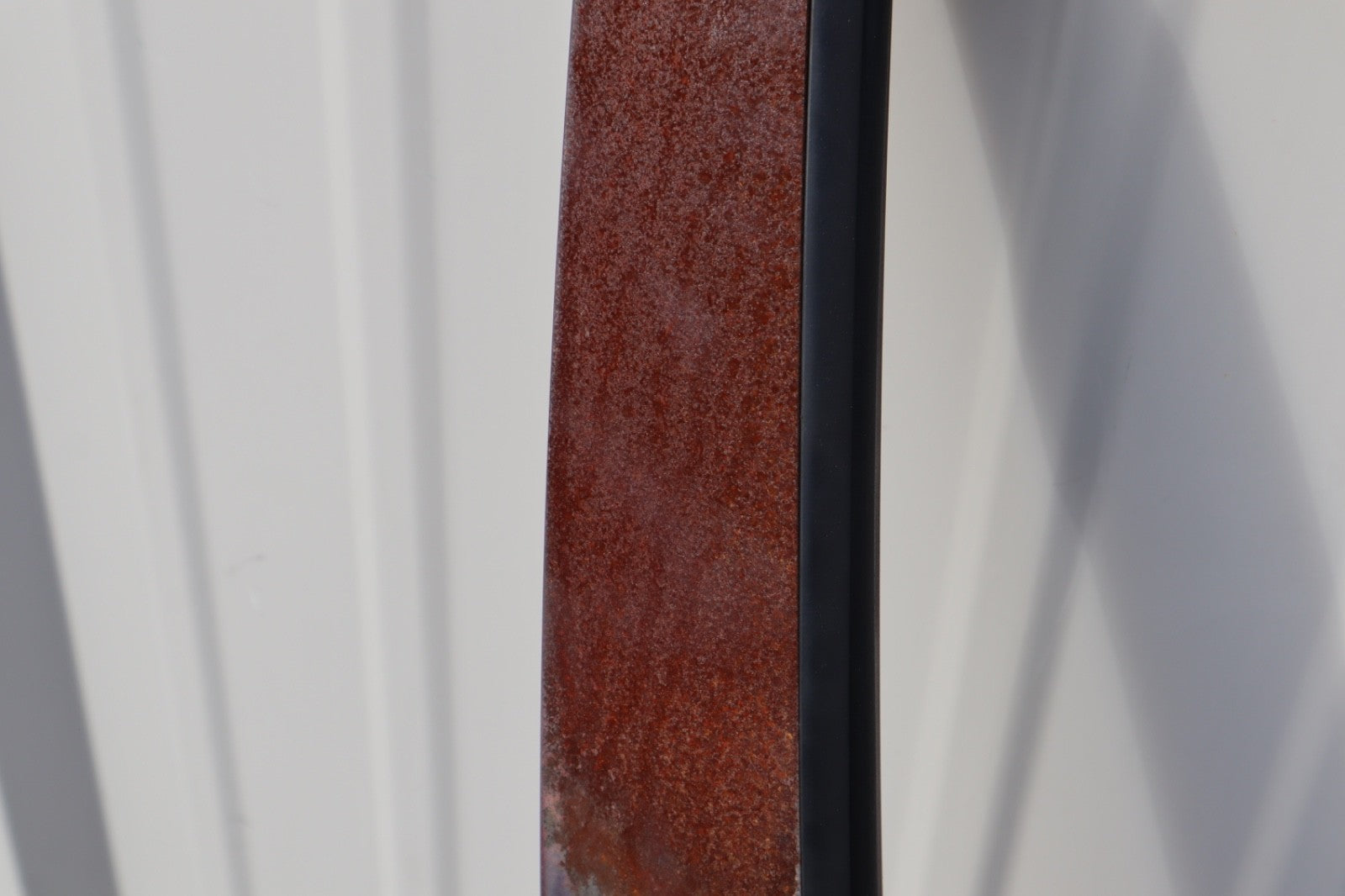 2016-2019 NISSAN MAXIMA FRONT RIGHT SIDE DOOR SHELL COVER RED METALLIC OEM