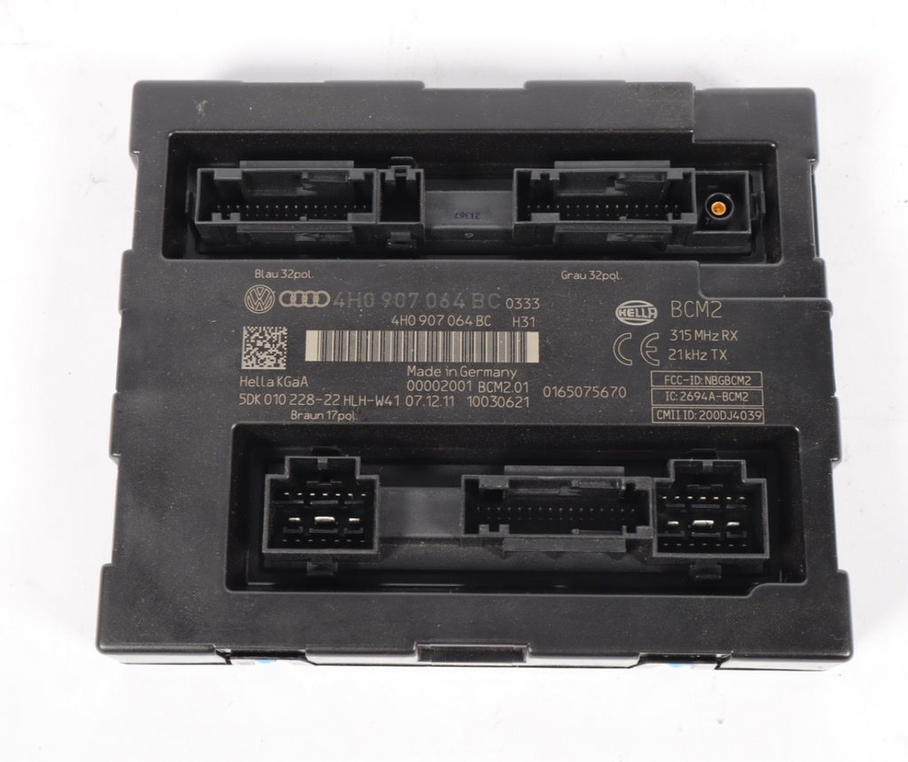 2013 - 2015 AUDI A6 S6 A7 S7 COMFORT BODY CONTROL MODULE  4H0-907-064-CR OEM