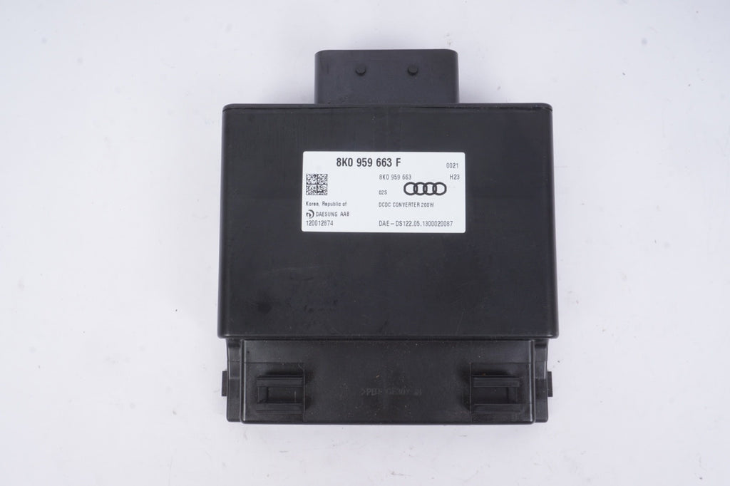 2012 - 2018 AUDI A7 A6 VOLTAGE STABILIZER COMPUTER CONTROL MODULE UNIT OEM