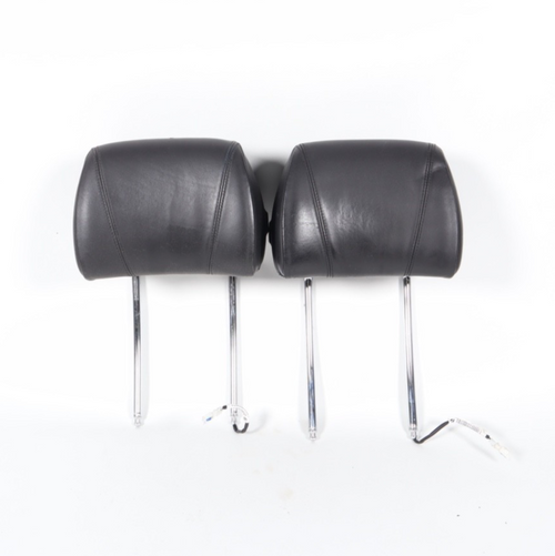 12-18 BMW F06 F12 F13 640I 650I FRONT RIGHT & LEFT SIDE HEADREST SET BLACK OEM