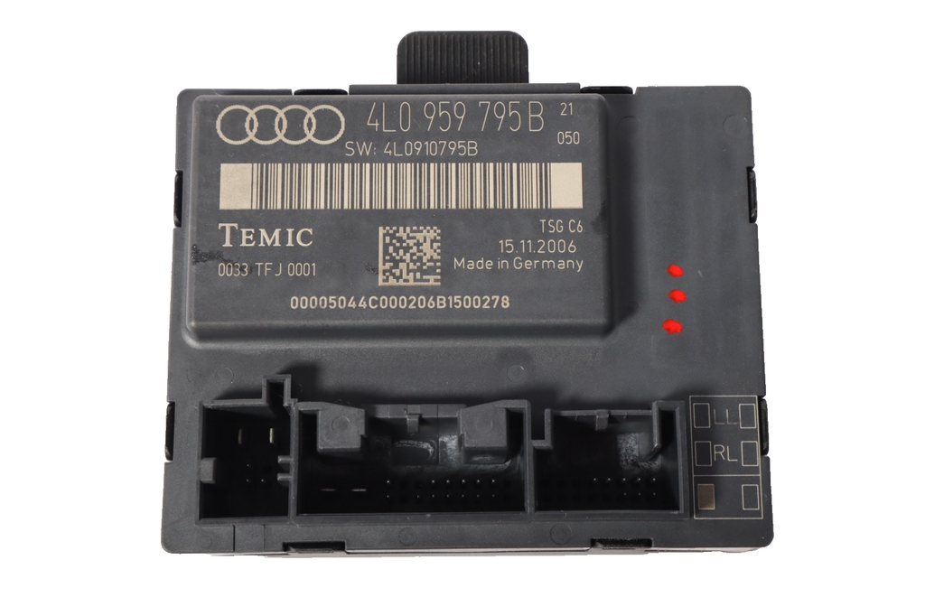 2007-2015 AUDI Q7 4L REAR LEFT LH SIDE DOOR CONTROL MODULE 4L0959795B OEM