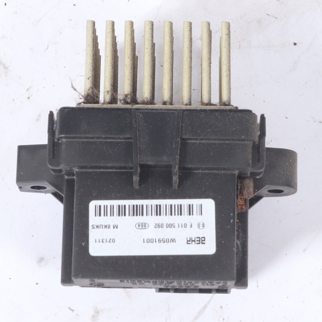 2013 DODGE GRAND CARAVAN HVAC BLOWER MOTOR RESISTOR (Ident: W0591001) OEM