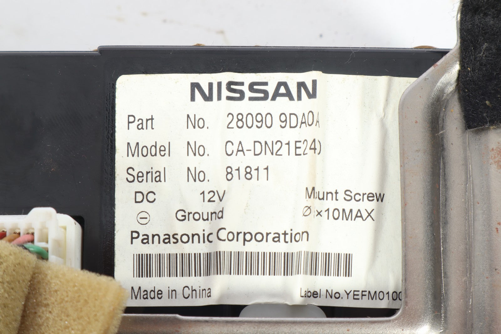 2013-2016 NISSAN PATHFINDER DASH MOUNTED VEHICLE INFO DISPLAY PART 28090 9DA0A
