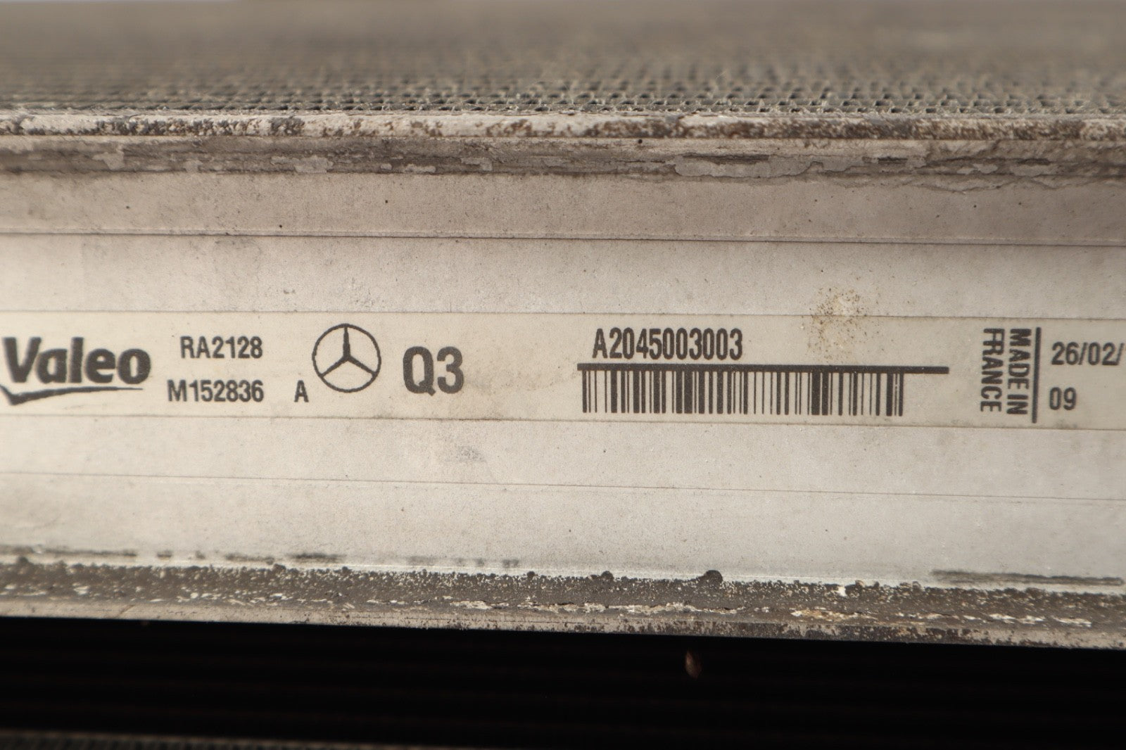 08-17 Mercedes W207 E350 Coupe Engine Cooling Radiator 2045003003 OEM