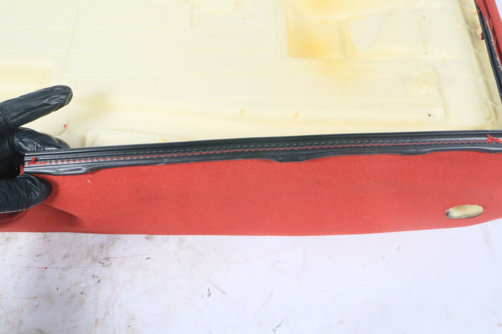 2018 - 2025 ALFA ROMEO STELVIO REAR LEFT SIDE SEAT UPPER CUSHION RED OEM