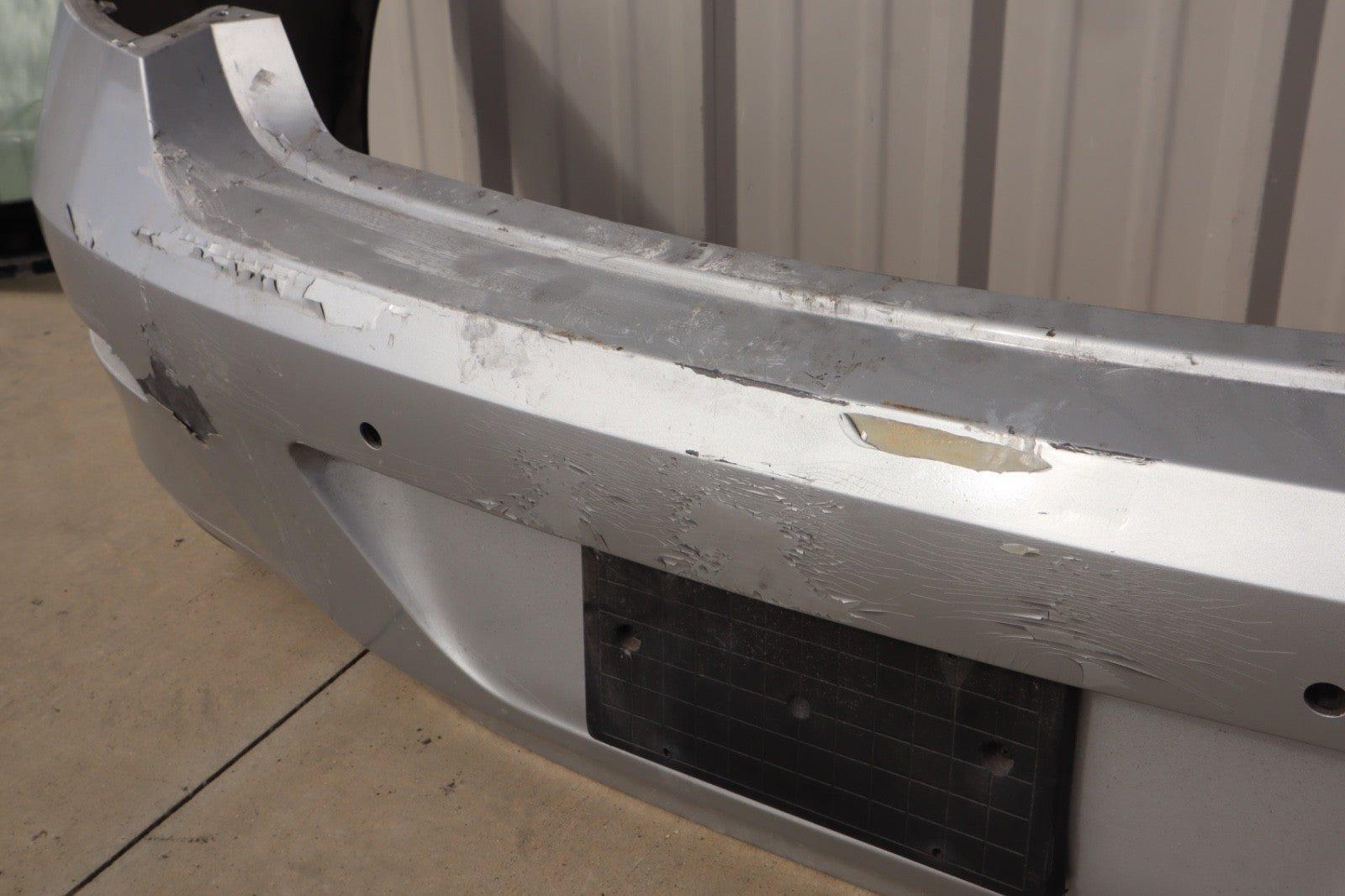 2012-2019 BMW 650i Convertible  Rear Bumper Cover OEM Silver