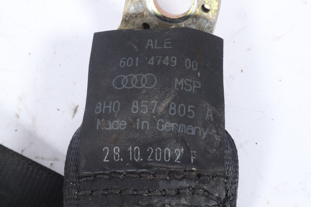 2002-2008 AUDI A4 REAR LEFT SIDE SEATBELT / SEAT BELT RETRACTOR 602089200 OEM