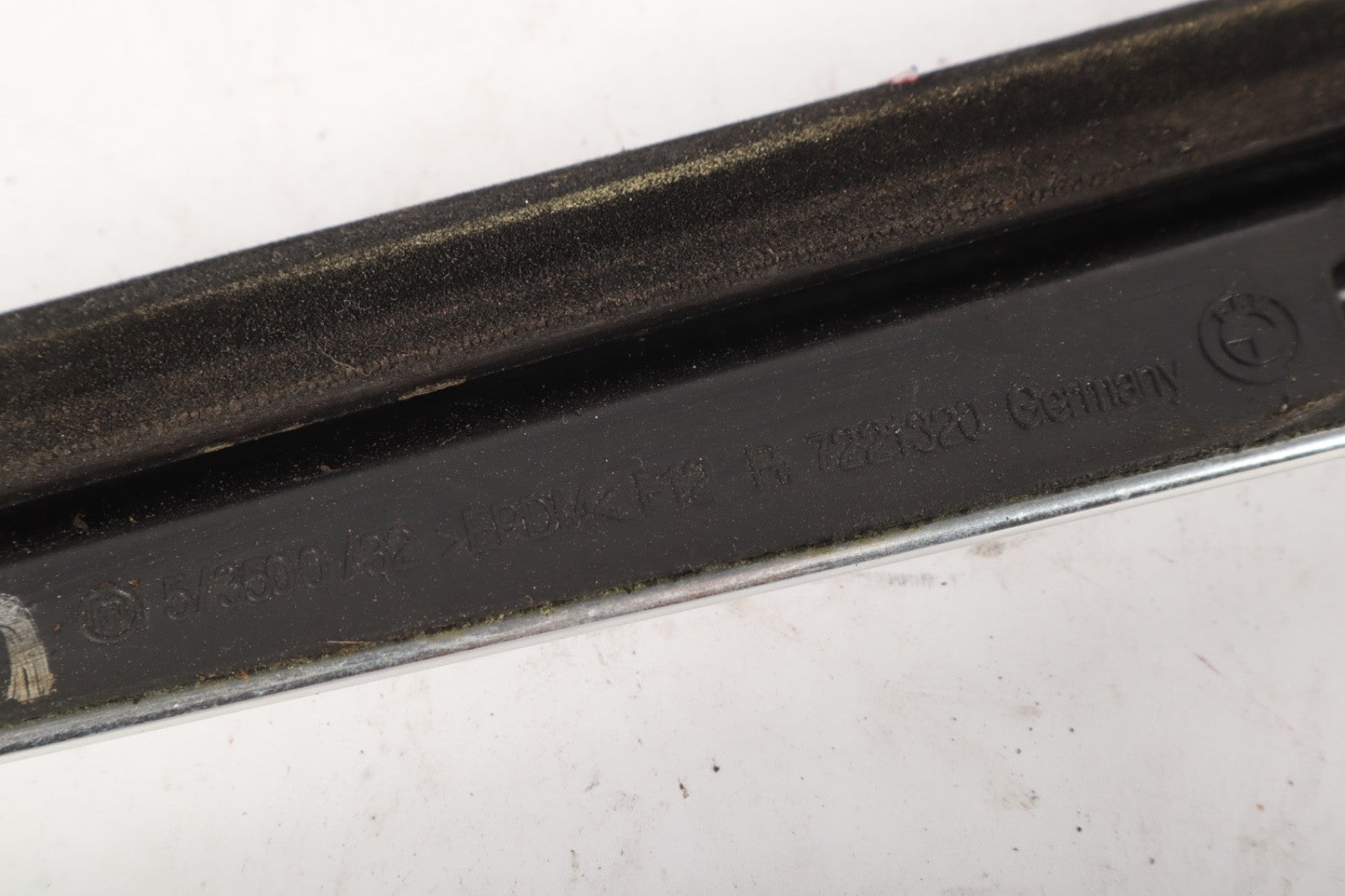 2012 - 2018 BMW 650i F12 Rear Right Quarter Window Glass Belt Molding Chrome OEM