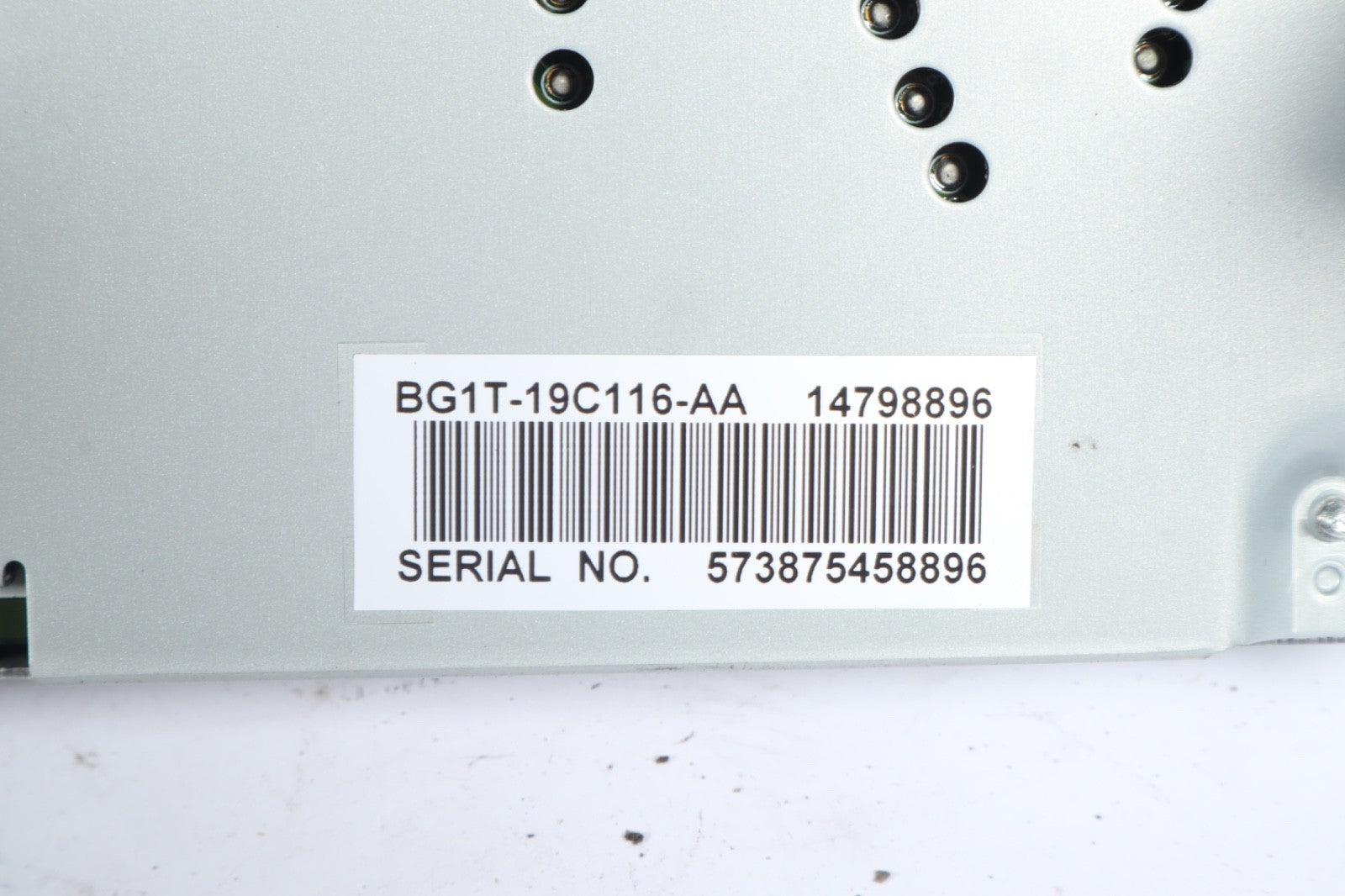2010-12 FORD TAURUS FRONT RADIO INFORMATION DISPLAY SCREEN MONITO BG1T-19C116-AA