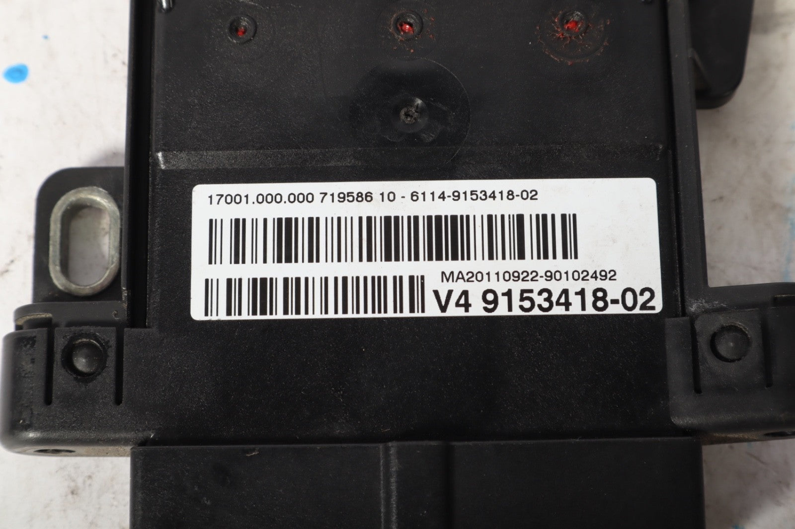 2012 BMW 650i Front B+ Power Distribution Battery Control Module 9153418 OEM