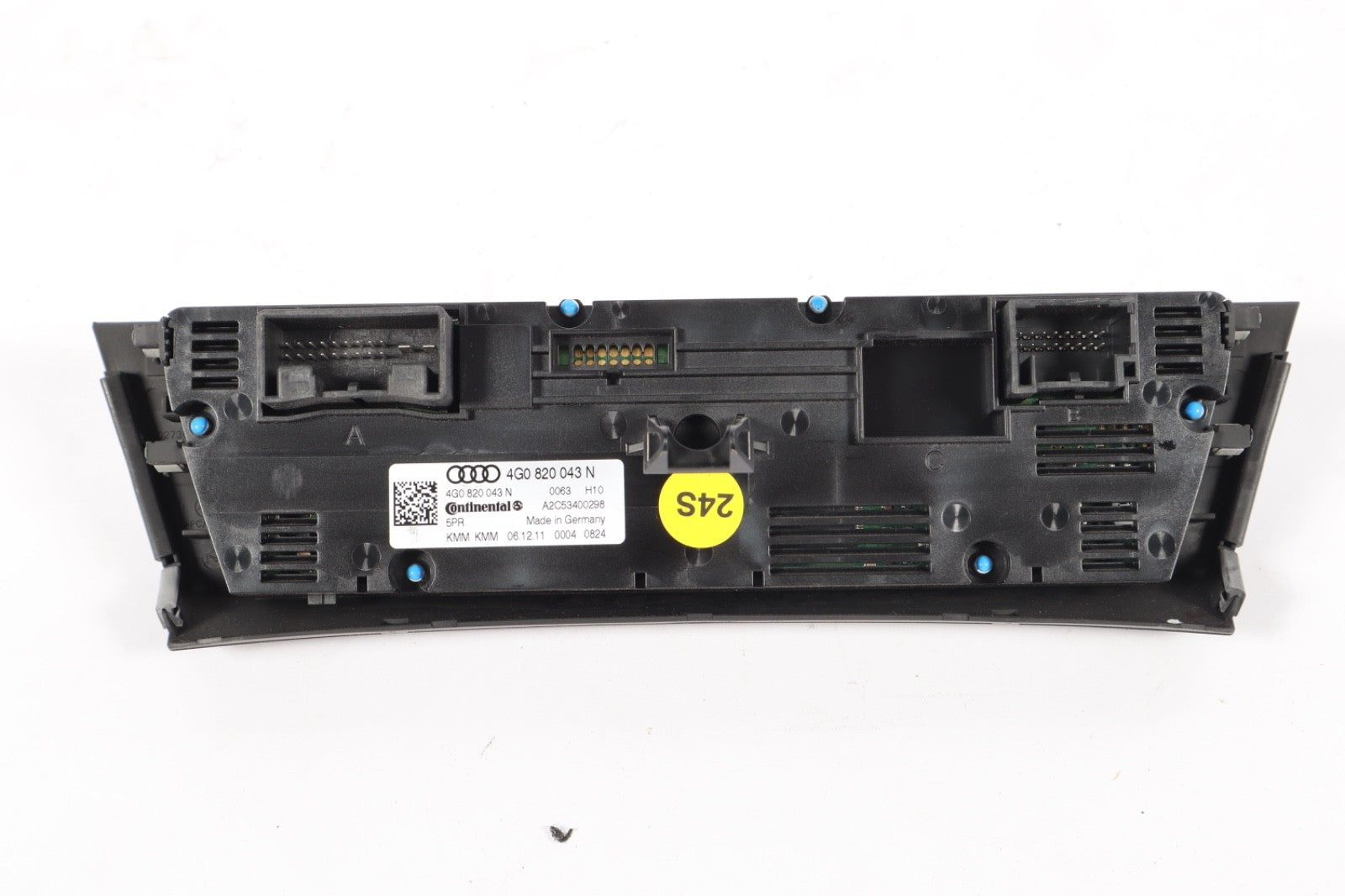 2012-2015 AUDI A7 Front AC Climate Control Temp Unit PANEL OEM 4G0820043N