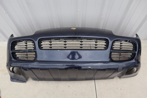 2003-2006 Porsche 955 Cayenne Front Bumper Cover Dark BLUE OEM Used