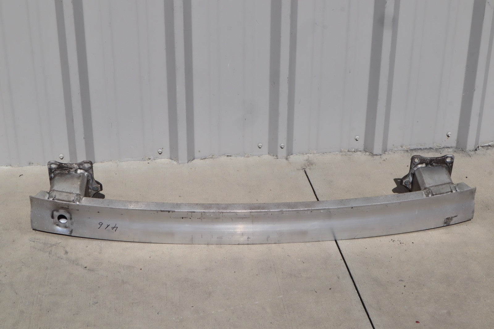 12-18 Audi A7 Premium Plus Rear Bumper Reinforcement Impact Bar Beam Silver Oem